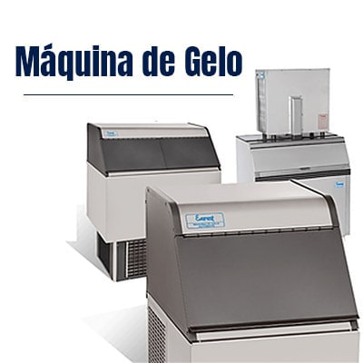 Máquina de gelo em cubos Everest